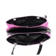 Suede Shoulder Bag, Triple Compartments, Top Zip Closure, Multiple Colors