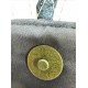 Owl Wristlet Clutch Purse, Faux Leather, Multicolor Patchwork Print, Small Size